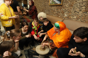 Более 40 детей из Луганской народной Республики приняли участие в мастер-классах