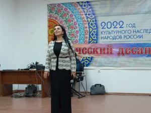 Народный театр и солисты Центра культуры с. Хив выступили с выездными программами в селах Хивского района