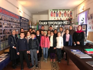 В МКУ « Управление культуры» Ботлихского района для учащихся школы №1 прошла акция « Молодёжь против терроризма»