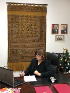 Видео конференция, директором Государственного Российского Дома народного творчества им.В.Поленова Тамарой Пуртовой