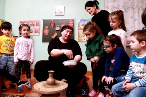 Мастер-класс по балхарской керамике для детей признанных нуждающимися в социальном обслуживании