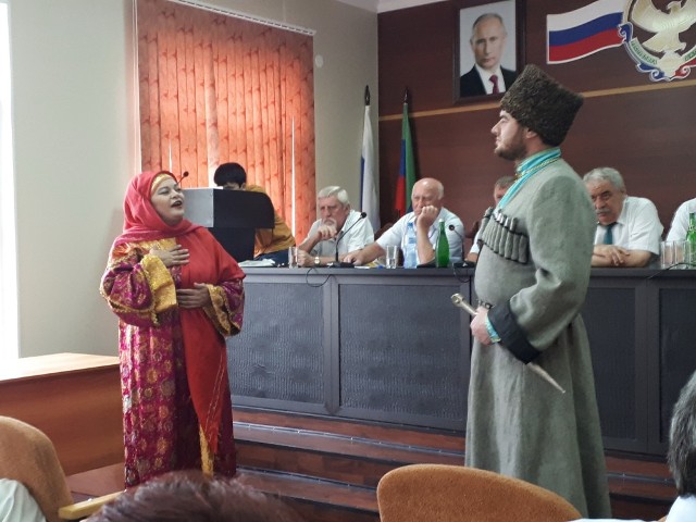 Творческий десант в Лакском районе Творческий десант в Лакском районе