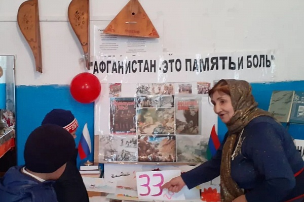 В центрах культуры муниципалитетов прошли мероприятия, посвященные 33-ей годовщине вывода советских войск из Афганистана