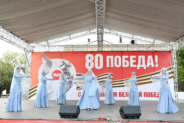 4 мая одной из площадок Фестиваля народного творчества «Мир традиций – мир России» стал город Каспийск