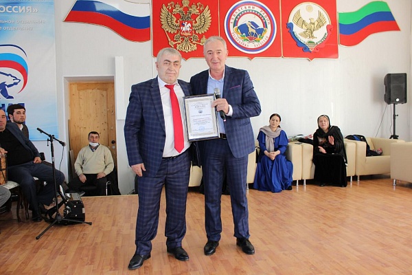 «Творческий десант» в Ахвахском районе
