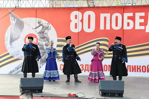 4 мая одной из площадок Фестиваля народного творчества «Мир традиций – мир России» стал город Каспийск