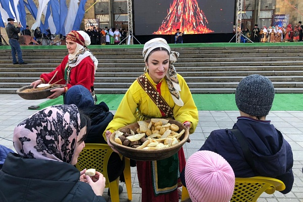 Сегодня, 19 марта в Дагестане ярко и красочно прошёл фестиваль-праздник весны в Дагестане! 