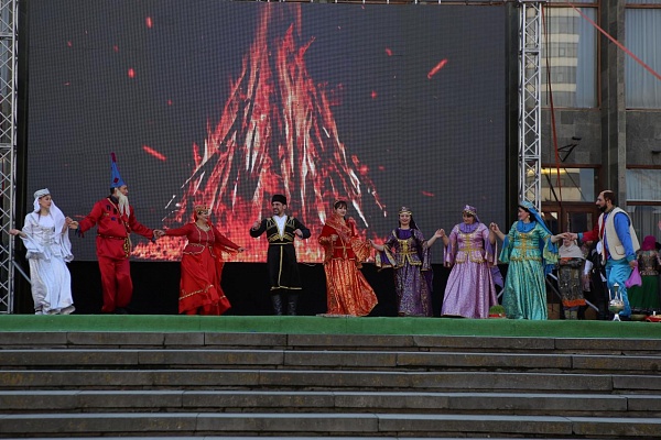 Сегодня, 19 марта в Дагестане ярко и красочно прошёл фестиваль-праздник весны в Дагестане! 