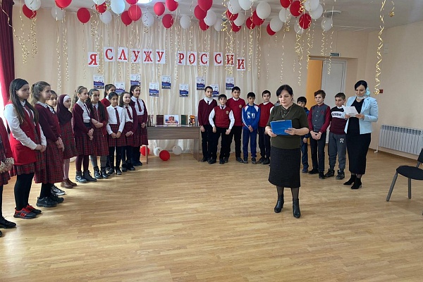 В рамках календаря мероприятий муниципальных образований республики прошли мероприятия, приуроченные ко Дню защитника Отечества. 