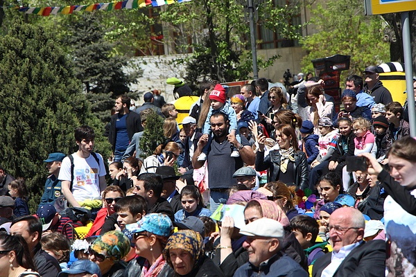 В Махачкале прошли праздничные мероприятия, посвящённые первомайским праздникам и ЧЕ в Дагестане
