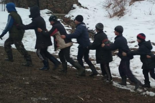 В с.Талух Чародинского района прошел зимний обрядовый праздник «Урхобай».