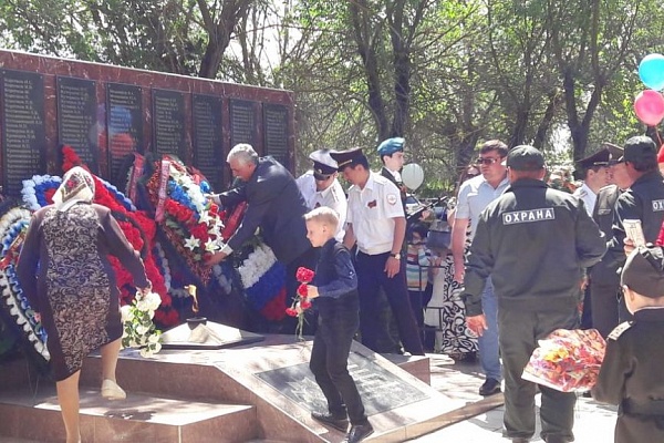 День Победы отметили в Тарумовском районе