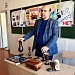 10 ноября состоялся мастер-класс по насечке металлом по дереву в школе N40.