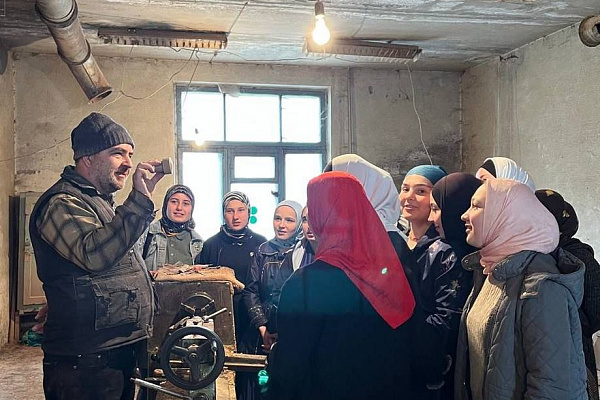 Более 20 детей приняли участие в мастер-классе в Унцукуле