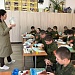 Республиканский Дом народного творчества организовал мастер-класс по изобразительному искусству в 1-ом Дагестанском кадетском корпусе им. генерала-полковника Г.Н. Трошева