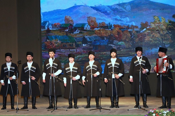 Народный мужской хор «Каякент» Каякентского района.