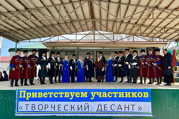 58 народных коллективов республики, 4000 артистов приняли участие в проекте  «Творческий десант» в 2022 году