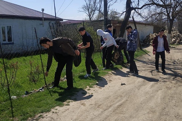 В Каякентском районе прошла акция-субботник