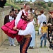 Участники VIII Международного фестиваля фольклора и традиционной культуры «Горцы» выступили в древнем Дербенте