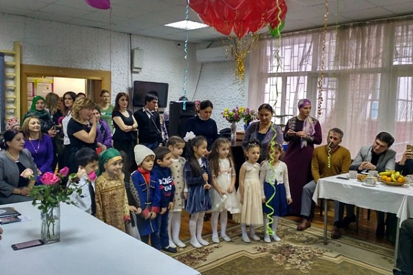Благотворительный концерт  ко Дню матери в Республиканском Центре социальной помощи семье и детям