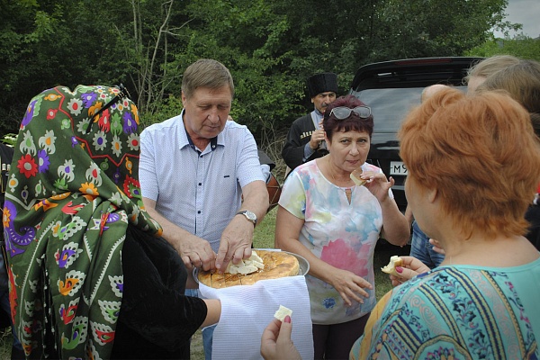 В Дахадаевском районе встречали участников Международного фестиваля «Горцы».