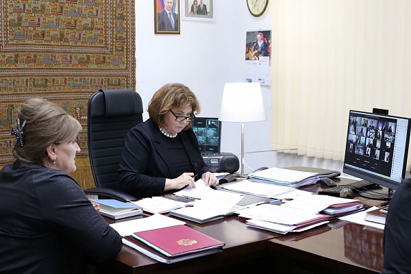 10 февраля в Республиканском доме народного творчества состоялось совещание в режиме видеоконференции