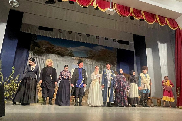 15 ноября состоялось Театрализованное представление «Казаки Толстого в Дагестане»