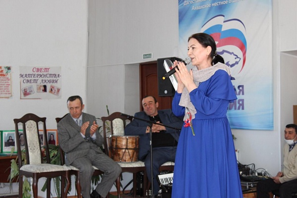 «Творческий десант» в Ахвахском районе