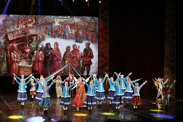 3 марта состоялась запись онлайн- концерта встречи весны  «Масленица»