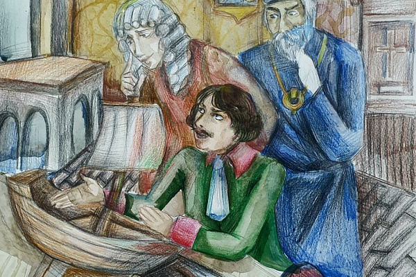 1 июня, в Международный день защиты детей, состоится выставка рисунка «Корабли Петра»