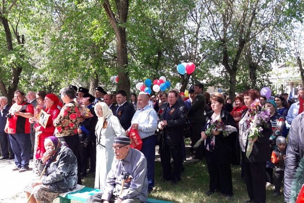 День Победы отметили в Тарумовском районе