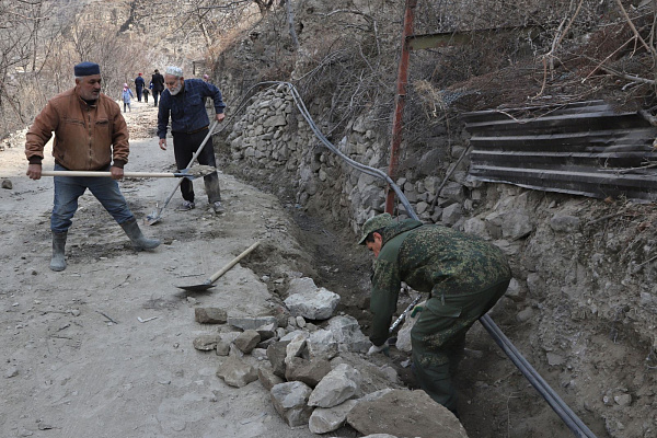 18 марта в с. Чирката Гумбетовского района прошёл праздник традиционной культуры «День поливного канала»