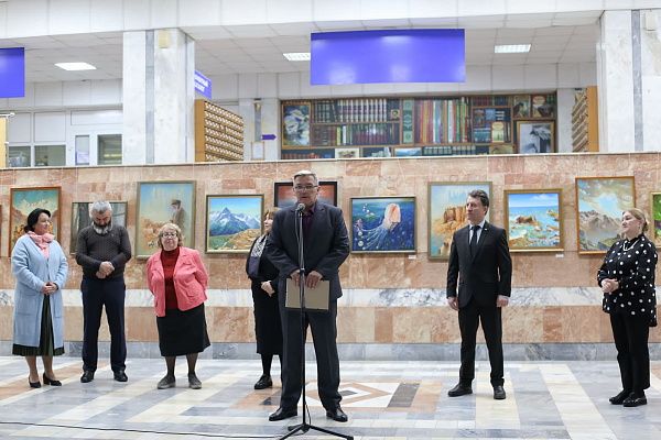 15 ноября состоялось открытие персональной выставки Владимира Громова «Путь судьбы. 