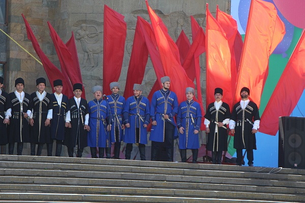 В Махачкале прошли праздничные мероприятия, посвящённые первомайским праздникам и ЧЕ в Дагестане