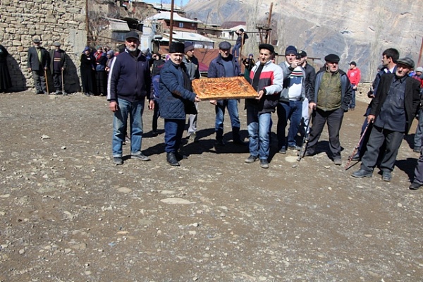 В селе Гигатли Цумадинского района провели обряд Оц бай