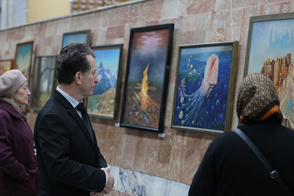 15 ноября состоялось открытие персональной выставки Владимира Громова «Путь судьбы. 