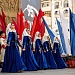 Сегодня на площадке Русского Драматическогго театра имени М.Горького прошел Республиканский фестиваль патриотической песни "Журавли над Россией", посвященный 95-летию Расула Гамзатова. 