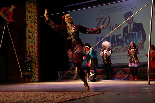 Юбилейный творческий вечер, посвященный 70-летию заслуженного артиста Республики Дагестан» Асхабали Гасанова
