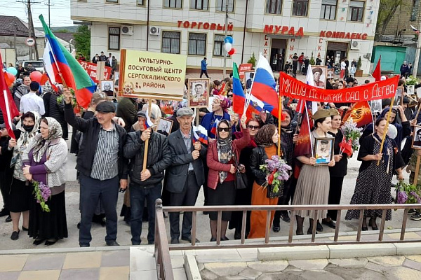 Во всех культурно-досуговых учреждениях муниципальных образованиях республики прошли мероприятия, посвященные празднованию 77-й годовщине Великой Победы!