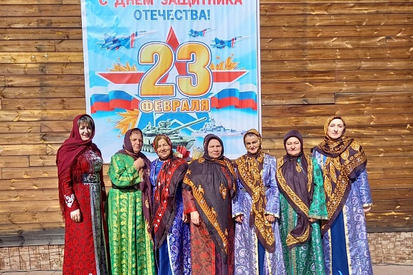 «Творческий десант» состоялись выступления коллективов Лакского района