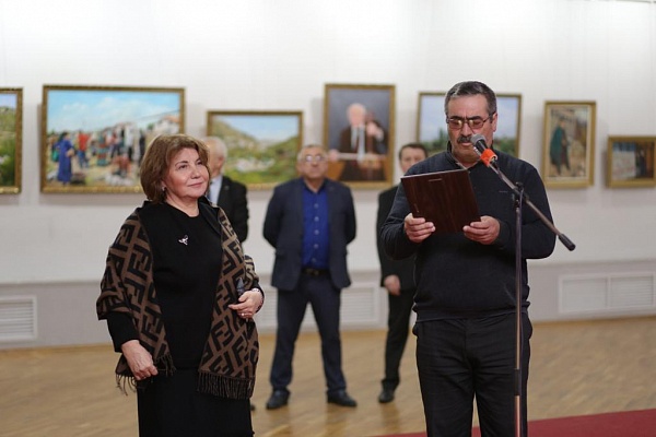 22 декабря состоялось открытии итоговой выставки изобразительного искусства «Родники Дагестана»