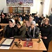 Мастер унцукульской насечки металлом по дереву Магомедали Магомедалиев встретился с учениками 8-10 классов Унцукульской СОШ №2.